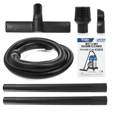 เครื่องดูดฝุ่น TOMA JAPAN รุ่น WDC-20L 20 ลิตร 1,800 วัตต์_6